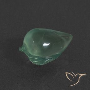 Prehnite Verde claro natural de 4.76 ct, Elegante, Translúcido