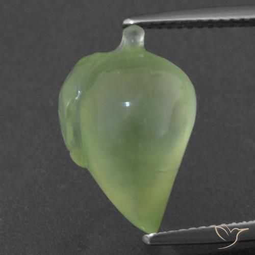 8.47ct Natural Verde medio Prehnite, Elegante, Translúcido