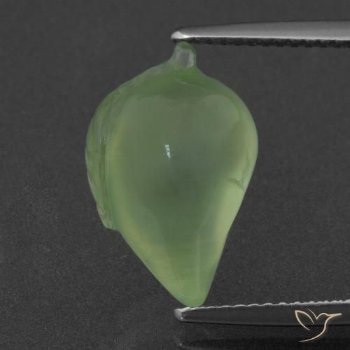 7.25ct Natural Verde medio Prehnite, Elegante, Translúcido