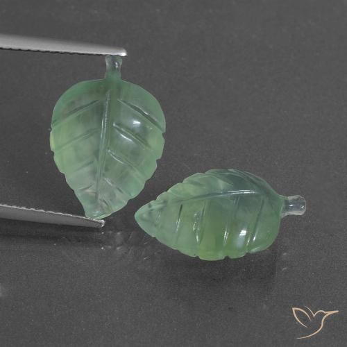10.12ctw Natural Verde claro Prehnite, Elegante, Translúcido