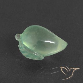 Prehnite Verde amarillo claro natural de 8.80 ct, Elegante, Translúcido