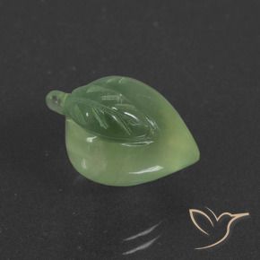 Prehnite Verde amarillento natural de 11.00 ct, Elegante, Translúcido