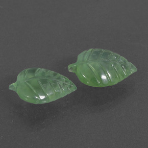 Gemas de Prehnite Verde natural de  ct, Forma elegante, Translúcido