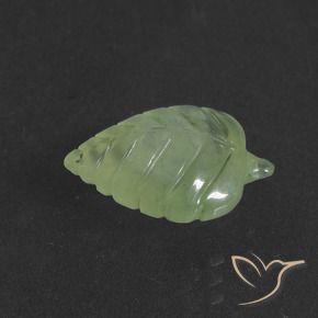 Prehnite Verde lima pálido natural de 4.61 ct, Elegante, Translúcido
