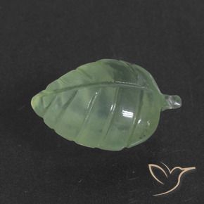 Prehnite Verde muy claro natural de 7.07 ct, Elegante, Translúcido