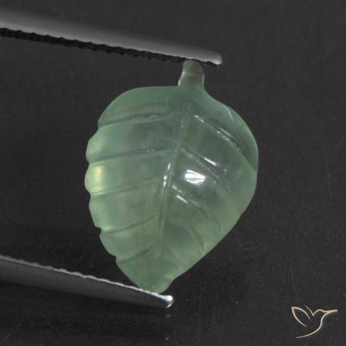 4.92ct Natural Verde menta claro Prehnite, Elegante, Translúcido