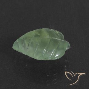 Prehnite Verde claro natural de 4.86 ct, Elegante, Translúcido