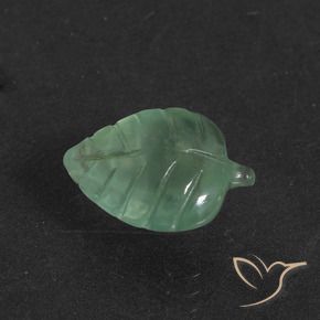 Prehnite Verde menta natural de 4.67 ct, Elegante, Translúcido
