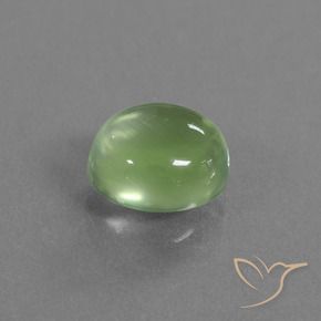 Prehnite Verde amarillo natural de 2.36 ct, Ovalada, Transparente