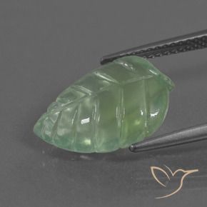Prehnite Verde amarillo claro natural de 5.97 ct, Elegante, Transparente