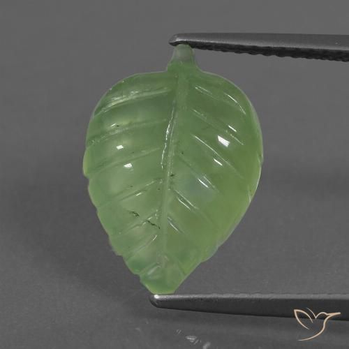 5.77ct Natural Verde medio Prehnite, Elegante, Transparente