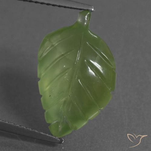 7.78ct Natural Verde medio Prehnite, Elegante, Transparente