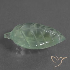 Prehnite Verde menta natural de 8.54 ct, Elegante, Transparente