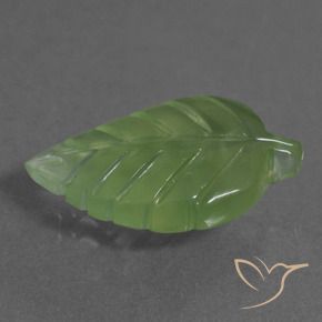 Prehnite Verde cálido natural de 8.22 ct, Elegante, Transparente