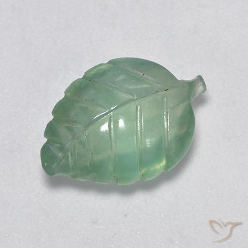 4.94ct Natural Verde menta Prehnite, Elegante, Transparente