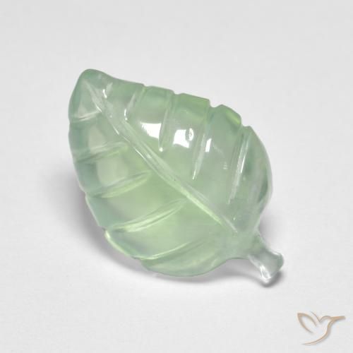 Prehnite Verde muy claro natural de 3.91 ct, Elegante, Transparente