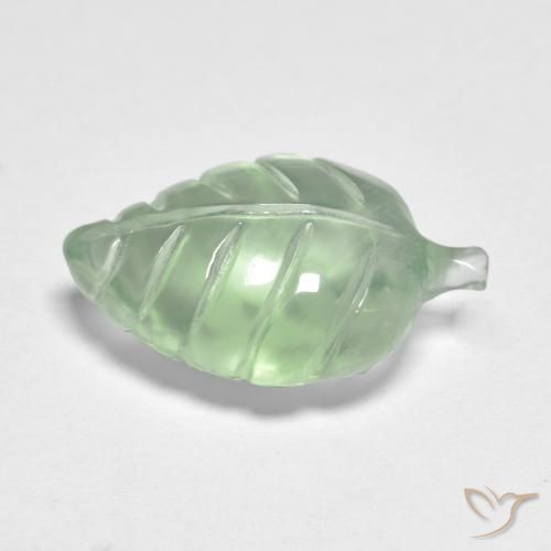 Prehnite Verde muy claro natural de 3.91 ct, Elegante, Transparente