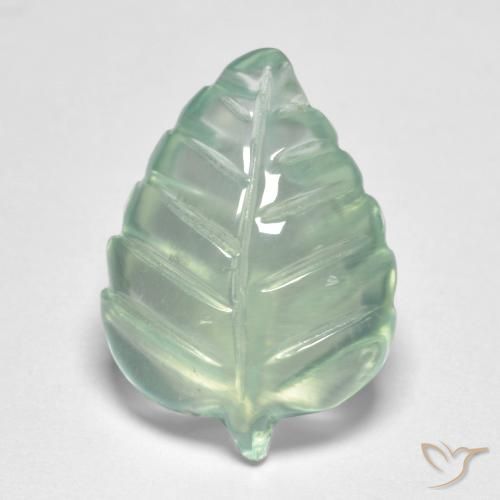 5.48ct Natural Verde amarillo claro Prehnite, Elegante, Transparente