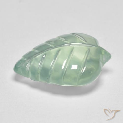 Prehnite Verde amarillo claro natural de 5.48 ct, Elegante, Transparente