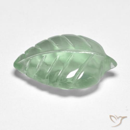Prehnite Verde muy claro natural de 5.49 ct, Elegante, Transparente