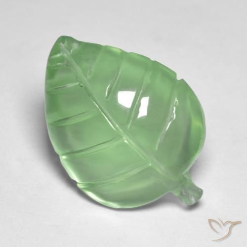 Prehnite Verde lima natural de 9.00 ct, Elegante, Transparente