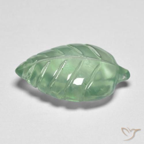 Prehnite Verde amarillo claro natural de 5.78 ct, Elegante, Transparente