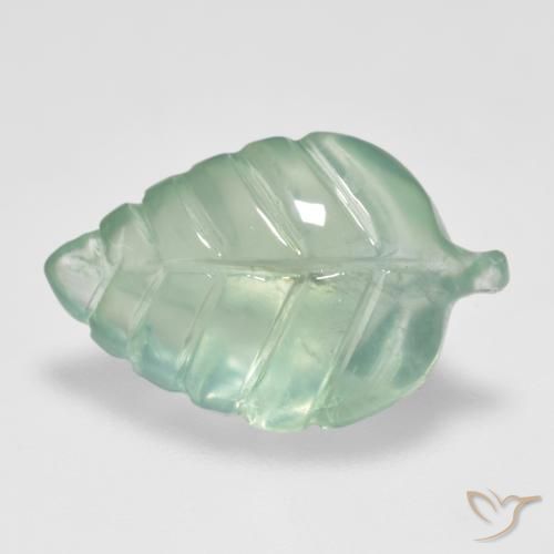 Prehnite Verde amarillo claro natural de 6.27 ct, Elegante, Transparente