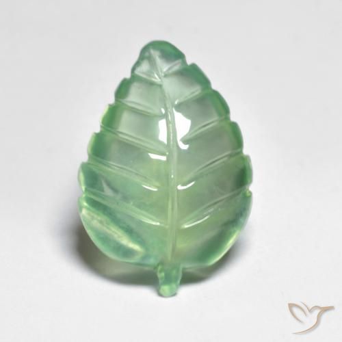 7.40ct Natural Verde claro Prehnite, Elegante, Transparente