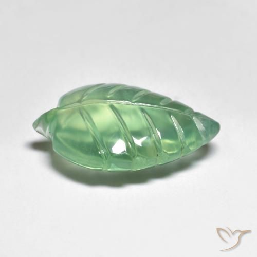 Prehnite Verde claro natural de 7.40 ct, Elegante, Transparente