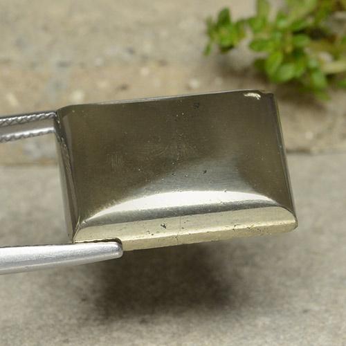 Pirita Oro natural de 38.25 ct, Corte Baguette, Opaco