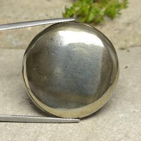 Pirita Oro natural de 62.09 ct, Corte Redondo, Opaco