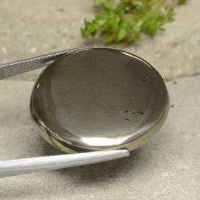 Pirita Oro natural de 62.09 ct, Corte Redondo, Opaco