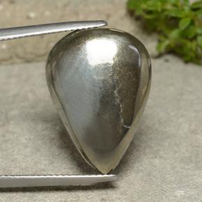 Pirita Oro natural de 17.61 ct, En forma de pera, Opaco
