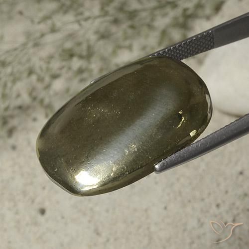 Pirita Oro natural de 33.29 ct, Forma Cojín, Opaco
