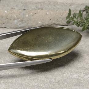 Pirita Oro natural de 54.27 ct, Marquesa, Opaco