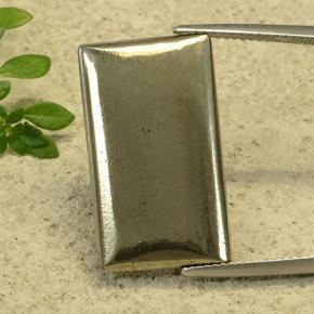 Pirita Oro natural de 16.04 ct, Corte Baguette, Opaco