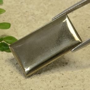 Pirita Oro natural de 16.04 ct, Corte Baguette, Opaco