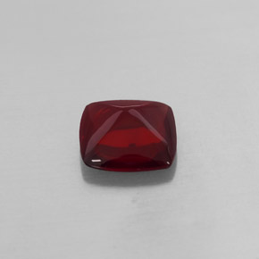 Granate piropo rojo natural de 1,92 ct, transparente, transparente / translúcido