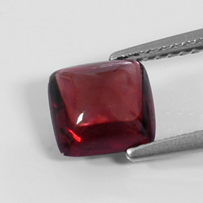 Granate piropo rojo natural de 1,99 ct, transparente, transparente / translúcido