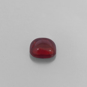 Granate piropo rojo natural de 1,16 ct, transparente, transparente / translúcido