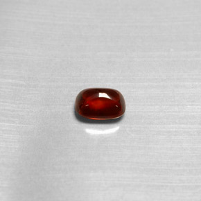 Granate piropo rojo natural de 1,47 ct, transparente, transparente / translúcido
