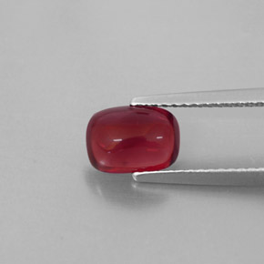 Granate Piropo Roja natural de 1.79 ct, Transparente, Transparente / Translúcido