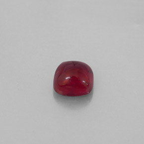 Granate piropo rojo natural de 1,81 ct, transparente, transparente / translúcido
