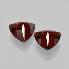 Gemas de granate piropo rojo natural de  ct, trillón, VS