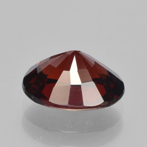 Granate Piropo Roja natural de 3.29 ct, Corte Óvalo, VVS-VS