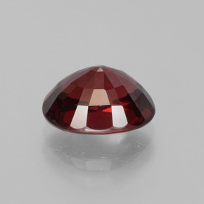 Granate Piropo Roja natural de 3.75 ct, Corte Óvalo, VVS-VS