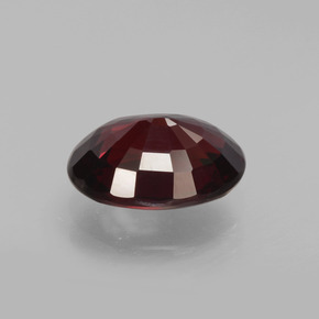 Granate Piropo Roja natural de 3.30 ct, Corte Óvalo, VVS-VS