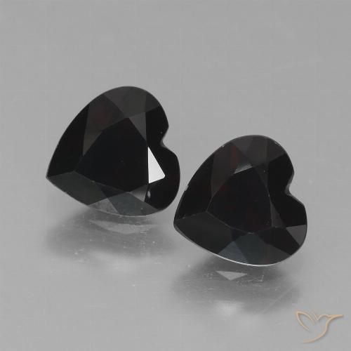 1.73ctw Natural Rojo oscuro Granate piropo, Corazón, VVS-VS