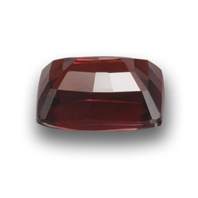 Granate piropo rojo natural de 3,22 ct, corte cojín, VVS-VS