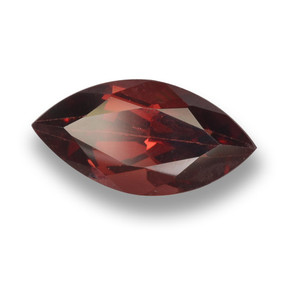 Granate Piropo Roja natural de 2.35 ct, Marquesa, VVS-VS